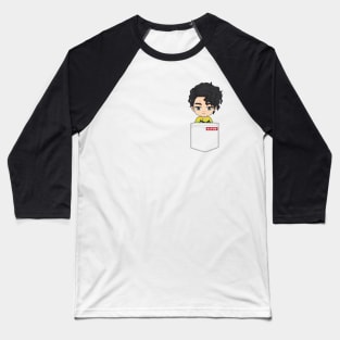 Itachiyama Sakusa Pocket Chibi Baseball T-Shirt